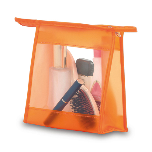 Trousse de toilette impermable en PVC personnalise