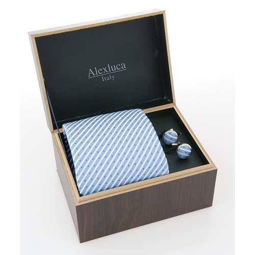 Set pour homme - cravate et boutons de manchette