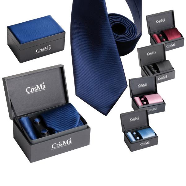 Set pour homme - cravate et boutons de manchette