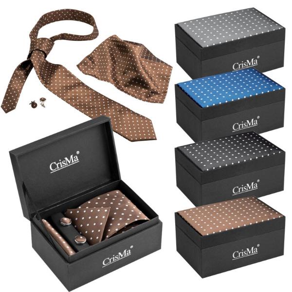 Set pour homme - cravate et boutons de manchette