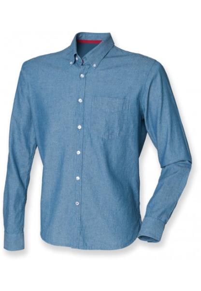 Chemise 100 % coton Chambray