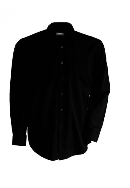 Chemise homme manches longues - 100% coton popeline