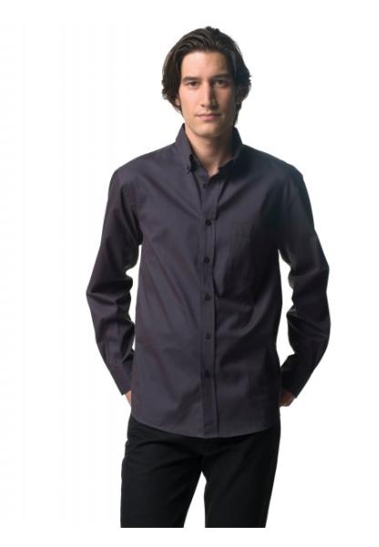 Chemise Homme ou Femme manches longues en coton serg