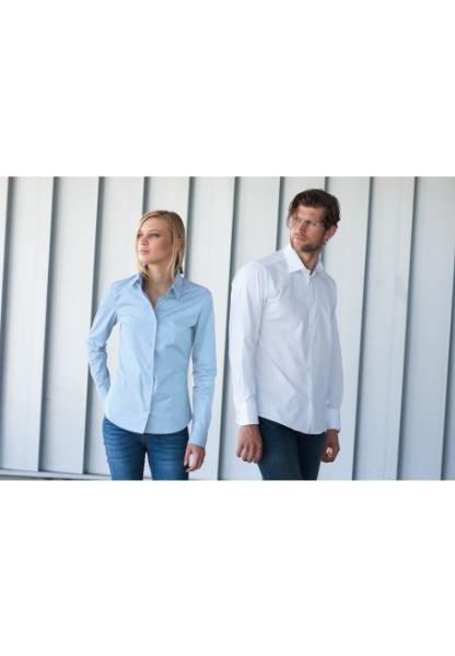 Chemise homme ou femme manches longue en coton/lasthanne