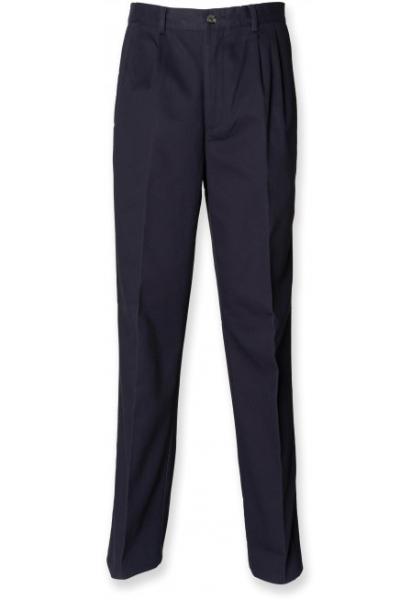 Pantalon homme  pinces avec traitement Teflon