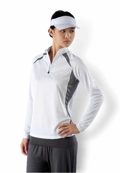 T-shirt sport respirant - femme manches longues