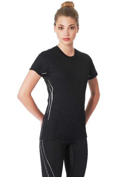 T-shirt sport - femme bi-matire