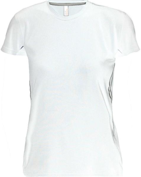 T-shirt sport - femme bi-matire