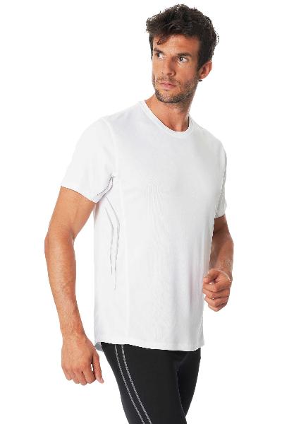 T-shirt sport - homme bi-matire