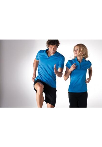 Polo homme respirant manches courtes