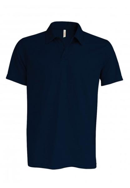 Polo homme respirant manches courtes