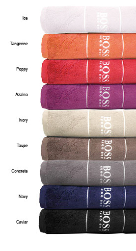 Serviette de toilette HUGO BOSS - Collection Plain