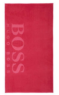 Drap de plage HUGO BOSS Carved 100% coton