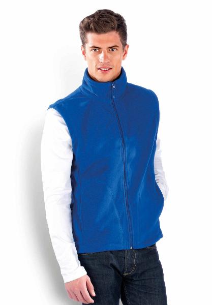 Gilet micropolaire homme