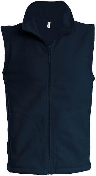 Gilet micropolaire homme