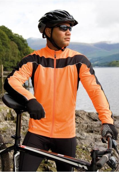 Veste de cyclisme homme manches longues personnalisable