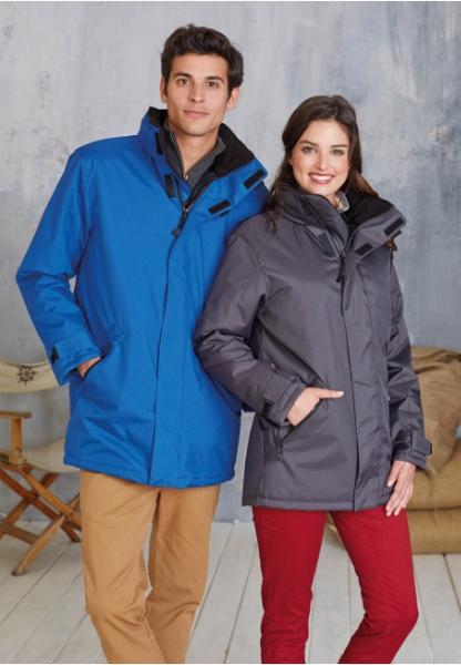 Parka avec doublure matelasse mixte personnalisable