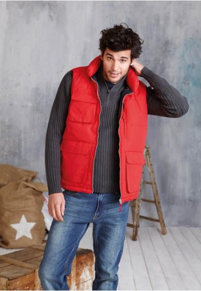 Bodywarmer homme matelass personnalisable