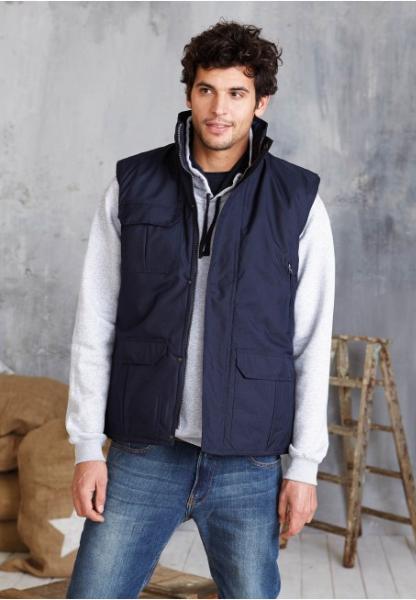 Bodywarmer Worker homme personnalisable