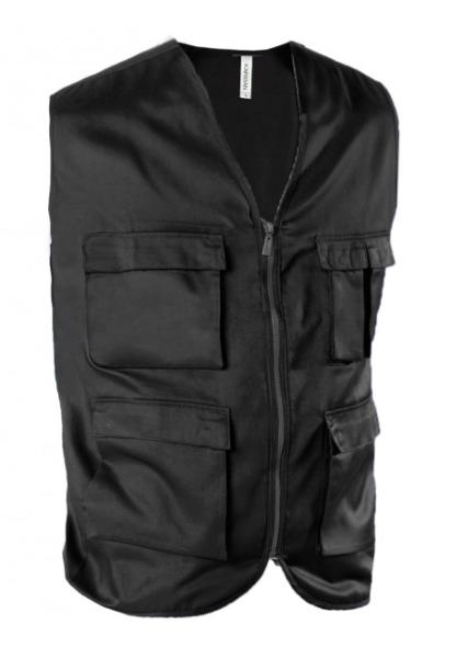 Gilet multipoches non doubl personnalisable