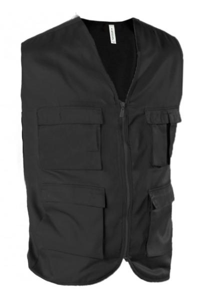 Gilet multipoches non doubl personnalisable