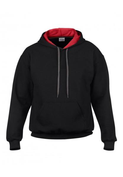 Sweat shirt  capuche bicolore homme personnalisable