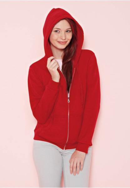 Sweat shirt zipp femme personnalisable