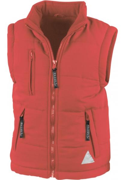 Bodywarmer microfibre double polaire enfant personnalisable