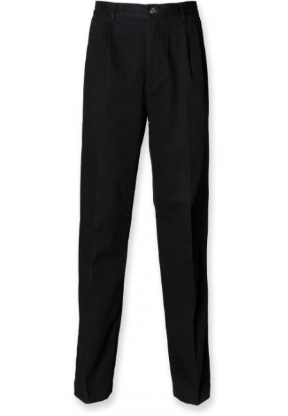 Pantalon chino noir homme personnalisable