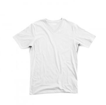 Tee shirt col v en coton bio