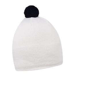 Bonnet pompon color personnalisable