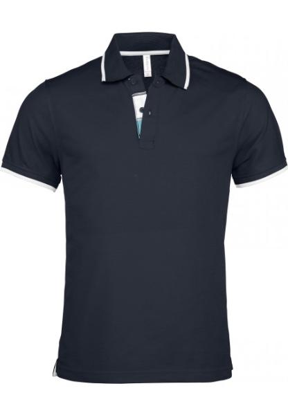 Polo manches courtes homme maille pique personnalisable