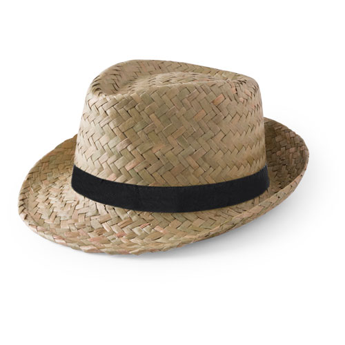 Chapeau Borsalino paille personnalis