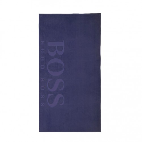 Drap de plage HUGO BOSS Carved 100% coton