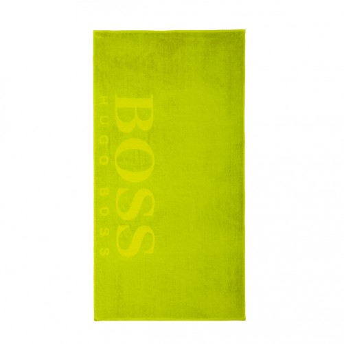 Drap de plage HUGO BOSS Carved 100% coton