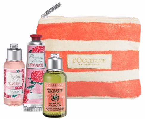 Coffret Trousse Pivoine de l'Occitane