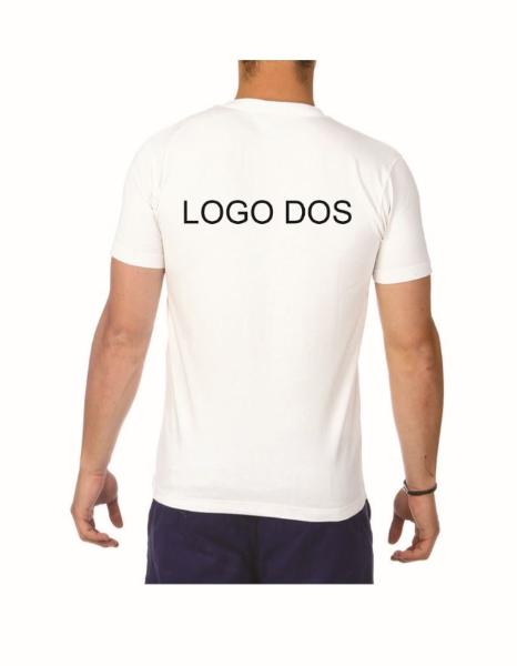 LOT DE 250 T-SHIRT blanc personnalis