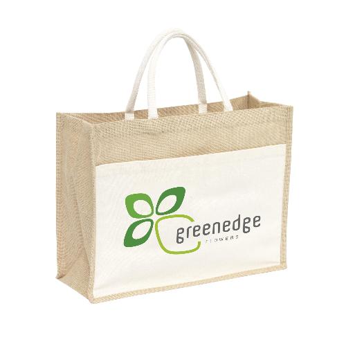 Jute Shopper sac shopping publicitaire