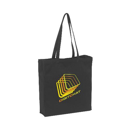 Black Canvas sac shopping publicitaire