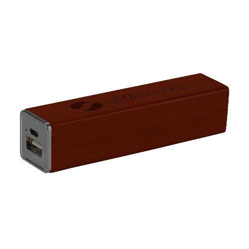 Powerbank 2000 Wood batterie externe en bois publicitaire