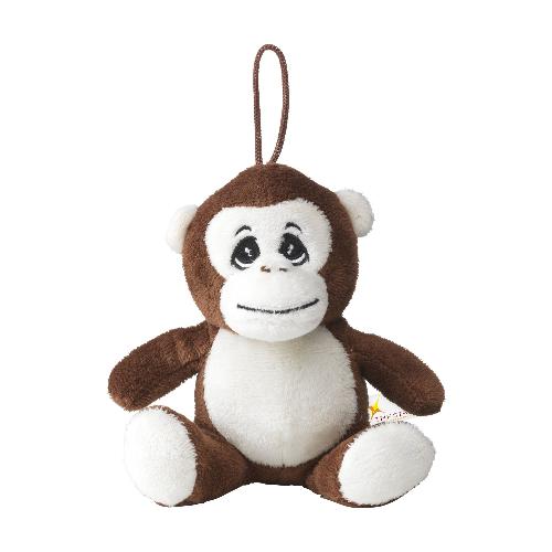 Animal Friend singe en peluche publicitaire