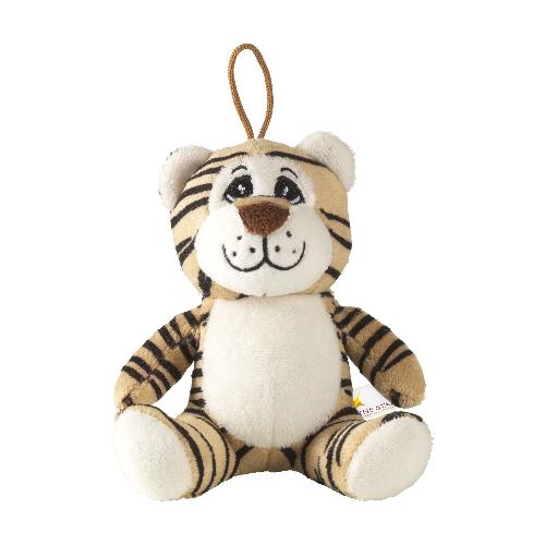 Animal Friend tigre en peluche publicitaire