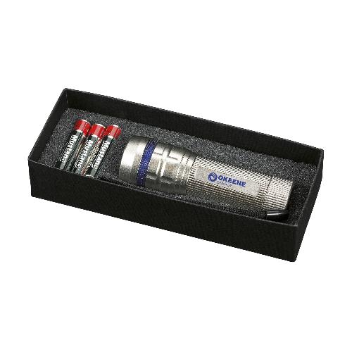 Coffret lampe torche 3 Watts publicitaire