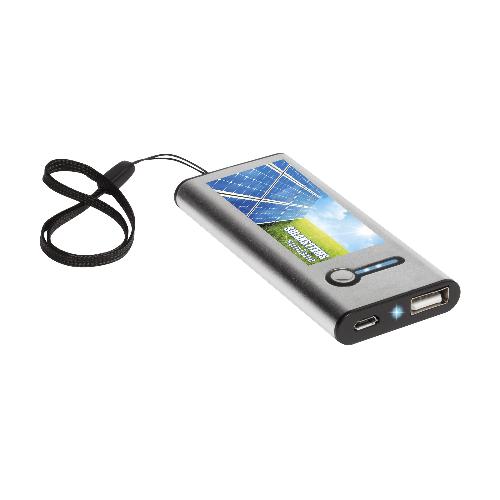 Solar Powerbank solaire batterie externe publicitaire